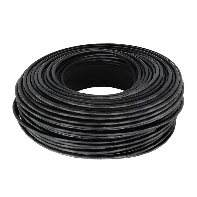 Cable Utp Cat 5e Exterior Rollo De 200m Lluvia Sol Saxxon