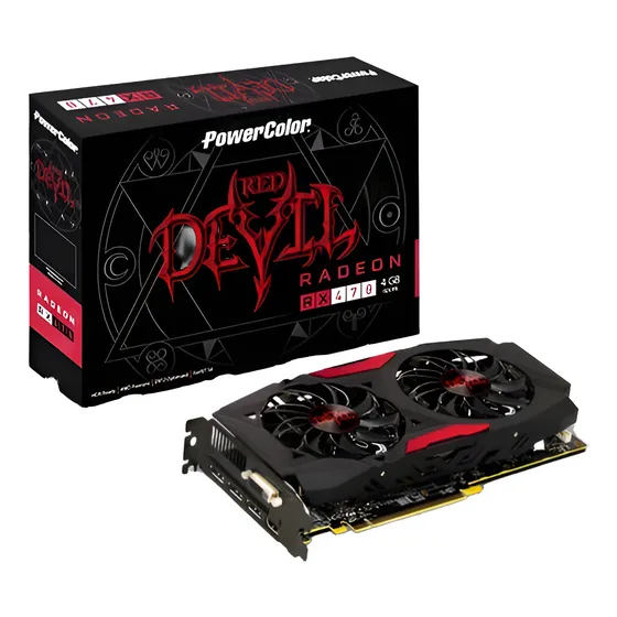 Tarjeta Gráfica Amd Radeon Red Devil Rx 470 4gb Gddr5 