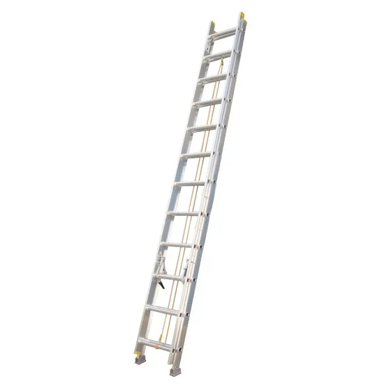 Escalera Extensible De Aluminio Reforzada 24p 6,40 Mts Scala
