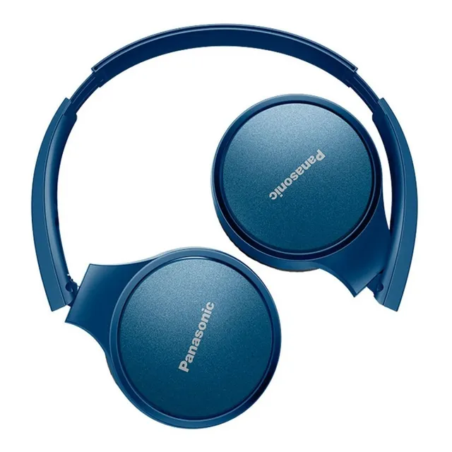 Audífonos Bluetooth Tipo Dj Azul Rp-hf410bpu-a Panasonic (Nuevo con caja abierta)