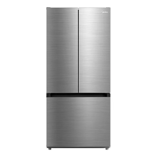 Refrigerador Midea French Door Plus Inverter Bru Steel 19 Color Gris oscuro