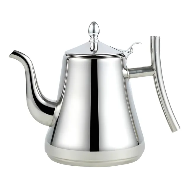 Cafetera Tetera 1.5 Lt De Acero Inoxidable Con Filtro