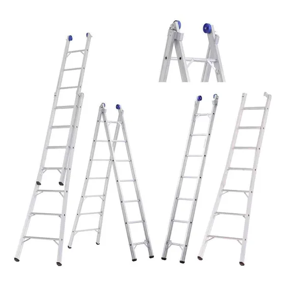 Escalera Aluminio Coliza Pintor Convertible 3.30mts 12esc - 