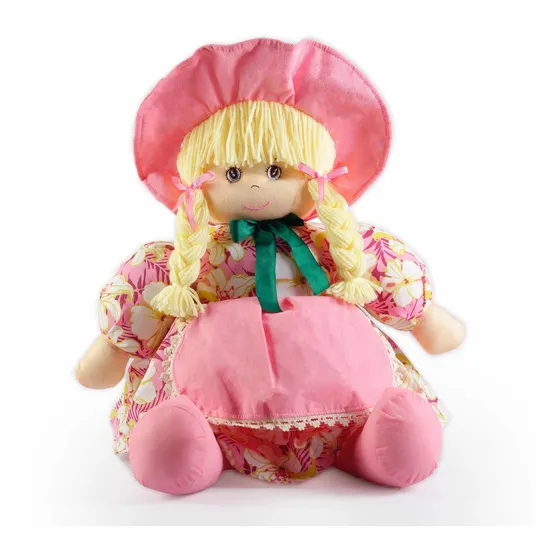 Muñeca Aldeana Grande 65 Cm Día Del Niño Nenas Regalo