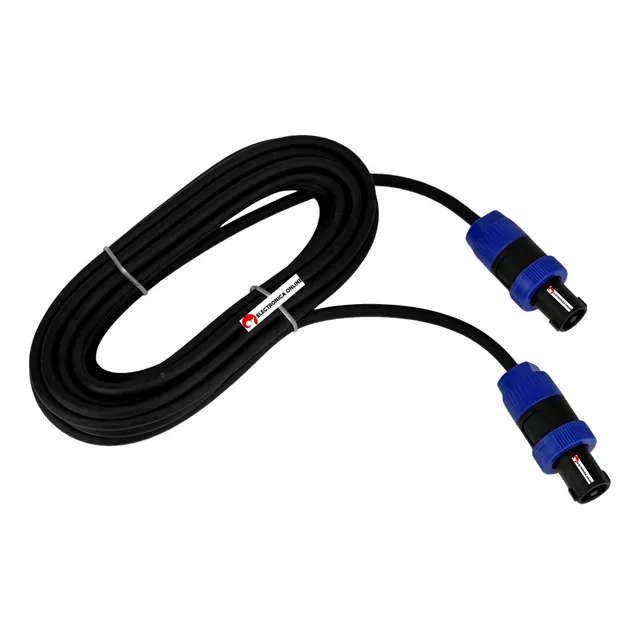 Cable De Audio Para Bocinas Speakon 6 Metros Tipo Neutrik