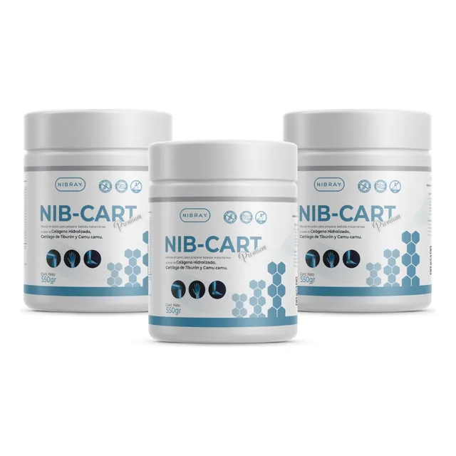 Pack 3x2 Colageno Hidrolizado Con Cartilago De Tiburon Sabor Sabor Natural