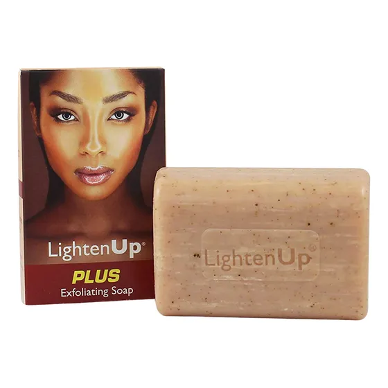 Jabón Exfoliante Blanqueador Despigmentante Lightenup