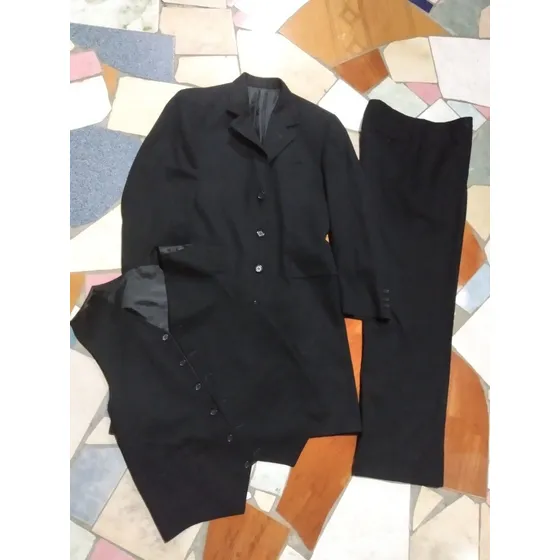 Blazer Largo 3 Piezas Talla 32 Segunda Mano Oferta