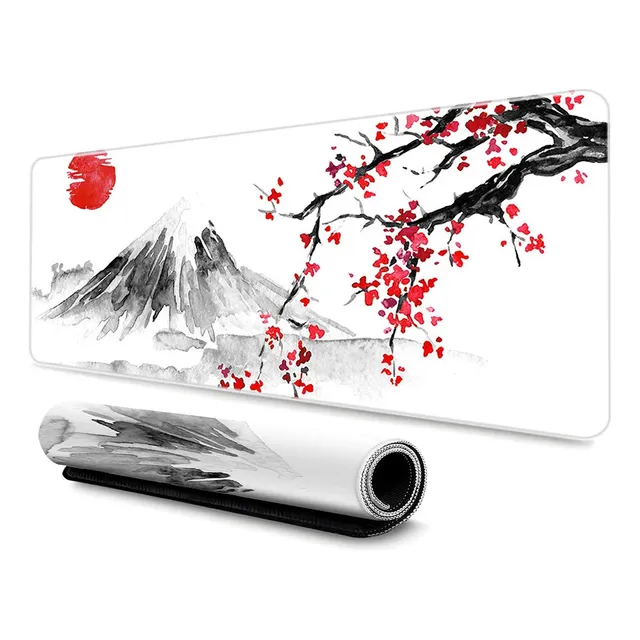 Alfombrilla Mousepad Cubierta Escritorio 80x30 Diseños Japon