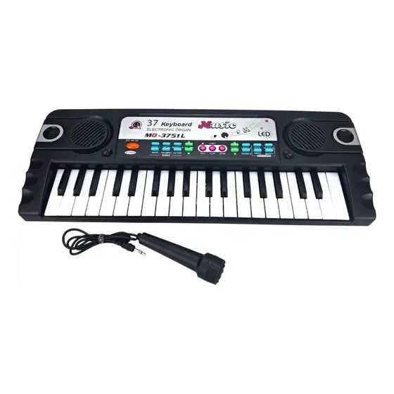 Teclado Infantil Mq-3751l Con Micrófono