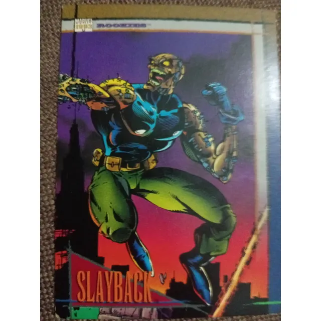 Marvel Rookies Slayback 1993 Antigüedad Colección