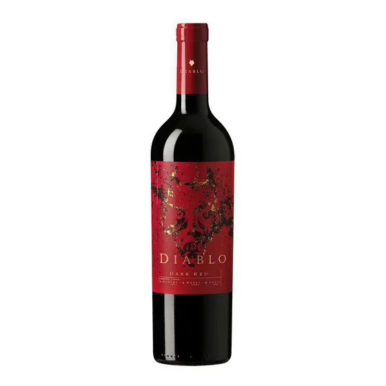 Vino tinto medio seco Uvas Diversas Diablo Dark Red bodega Concha y Toro SA 750 ml