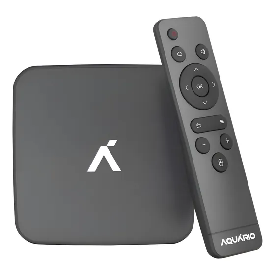 Tv Box Aquário Stv-3000 Plus 4k 16gb Preto Com 2gb Ram Tipo Preto Padrão