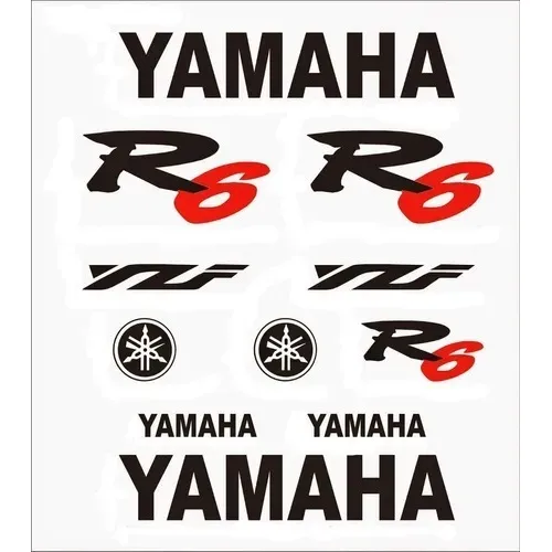 Kit Calcomanía Yamaha R6 Lpk