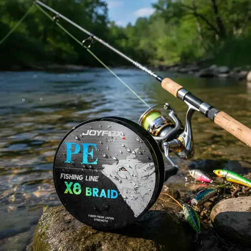 Linha De Pesca Multifilamento 8 Fio 500m Carretel Joyfox 8x