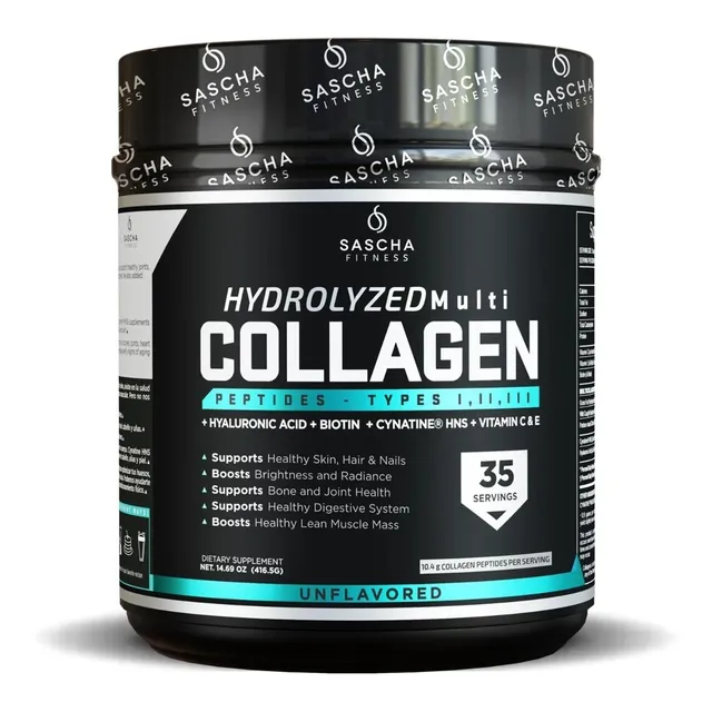 Colágeno Hidrolizado Sascha Fitness 35 Servicios Sf Ch1
