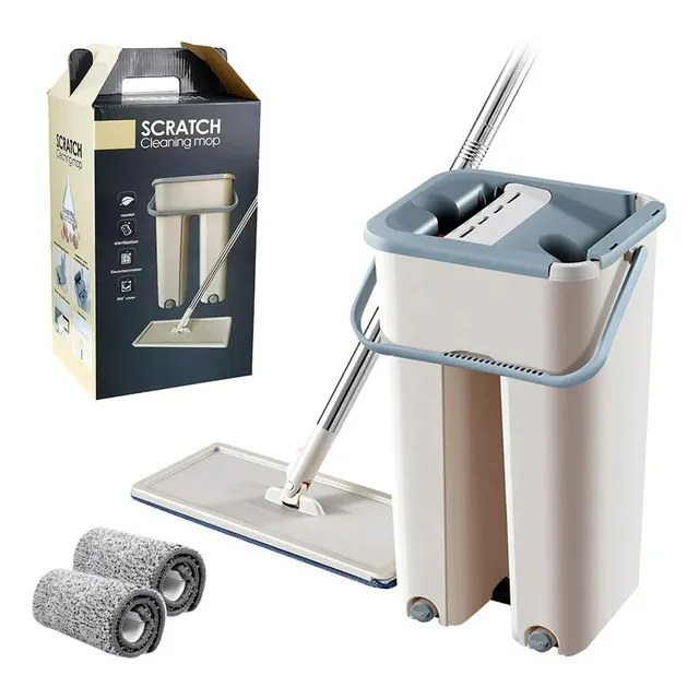 Trapeador Scratch Con Balde Centrifugador