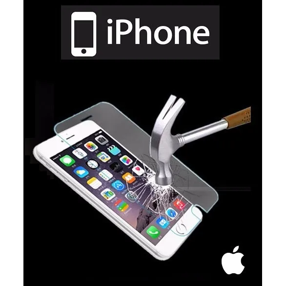 Protector Pantalla Vidrio Templado iPhone 4 / 4s / 5 / 5s