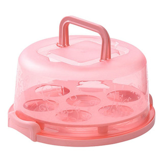 Pastel Postre Cupcake Muffin Portador Contenedor Con Mango Pastel Postre Cupcake Muffin Portador Contenedor Con Mango