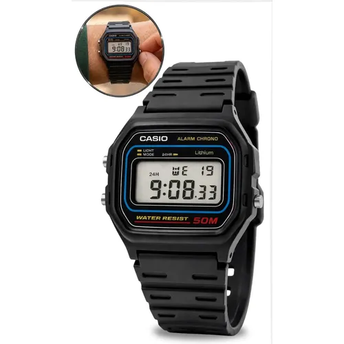 CASIO A120WE ダークグレー Relógio clássico vintage Casio A120we-1a, cor da pulseira, cor de