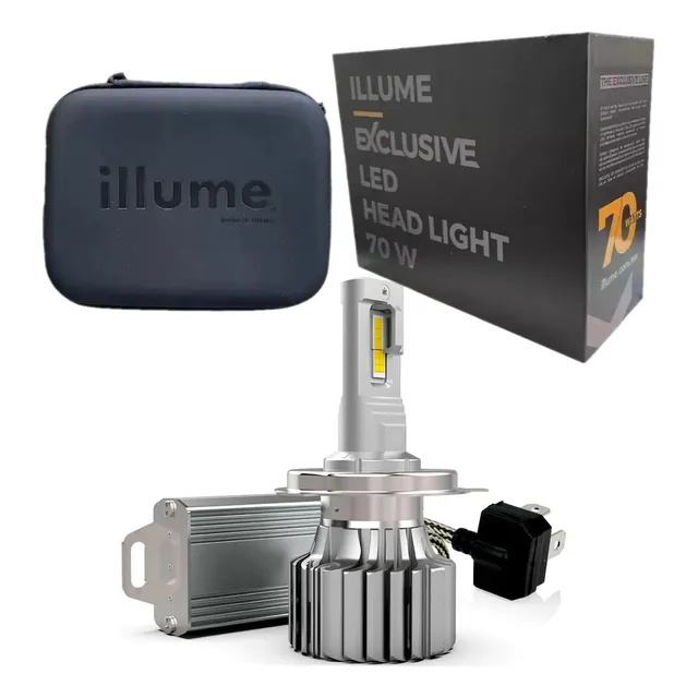 Focos Led Illume Exclusive H4 Can Bus 22000 Lumenes 70w