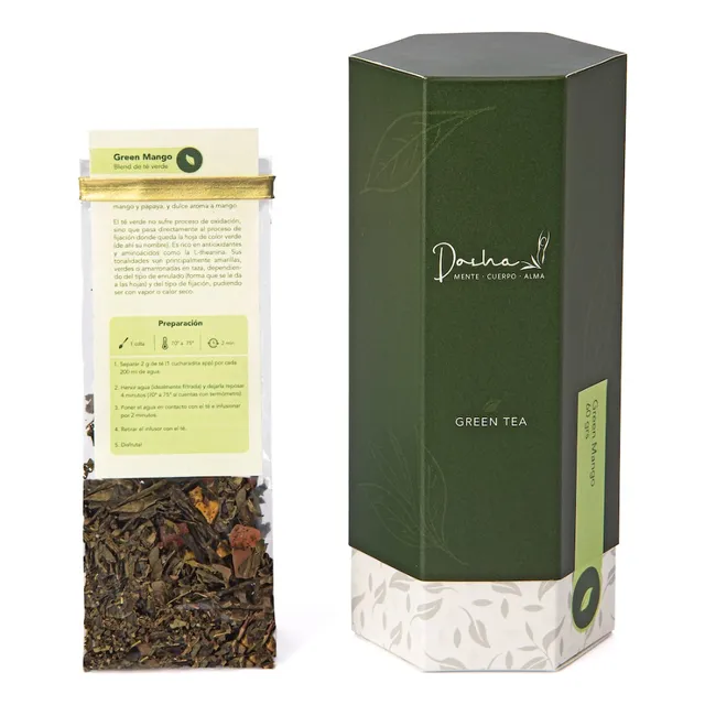 Green Mango . Té Verde Con Mango 60gr