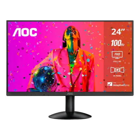 Monitor Gamer Aoc 24"" 100hz 1ms Full Hd 24b30hm2 Hdmi VA
