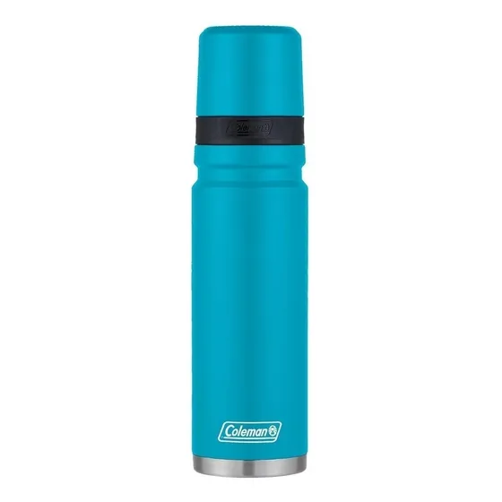 Termo Coleman Acero Inox Turquesa 700 Ml 0.7l Mate Stan Orig