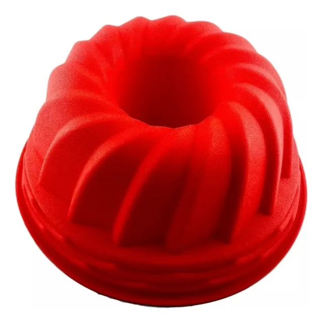 Molde Redondo En Silicona Para Tortas Postres Y Natilla