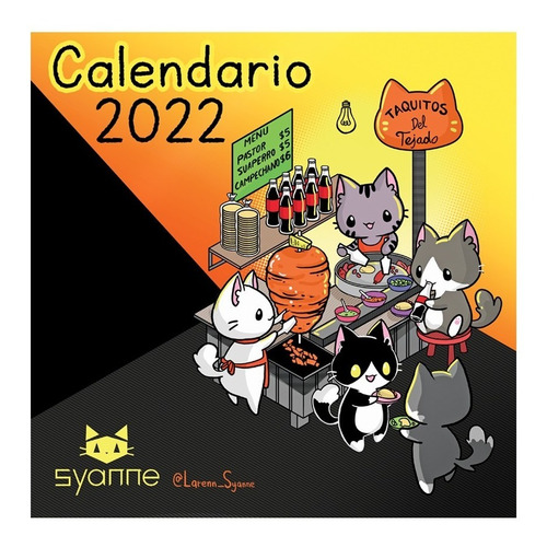 Syanne Calendario De Pared 2022 Michiverso