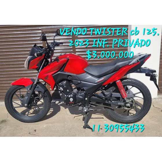 Honda Twister Cb 125f, Vtv 2025, Único Dueño