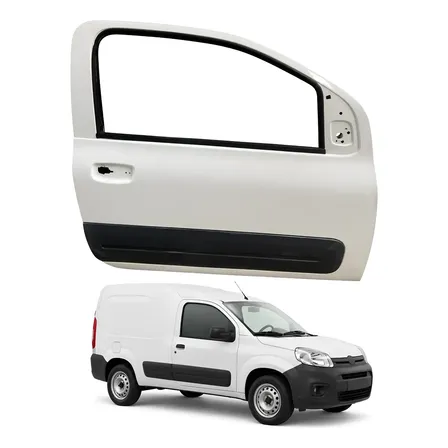 Porta Direita Lado Passageiro Fiat Fiorino 2012 A 2019 Dianteira Direito Branco