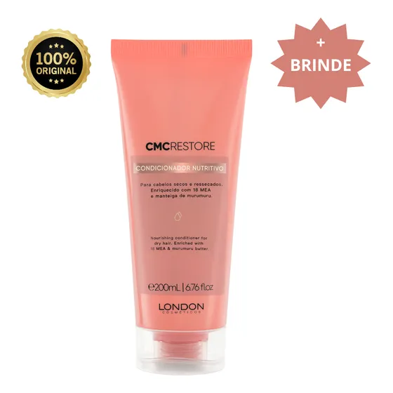 Condicionador Cmc Restore Nutrição Imediata London 200g