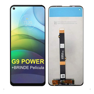 Tela Frontal Touch Display Para Moto G9 Power Xt2091+cola Tela Frontal Touch Display Para Moto G9 Power Xt2091+cola