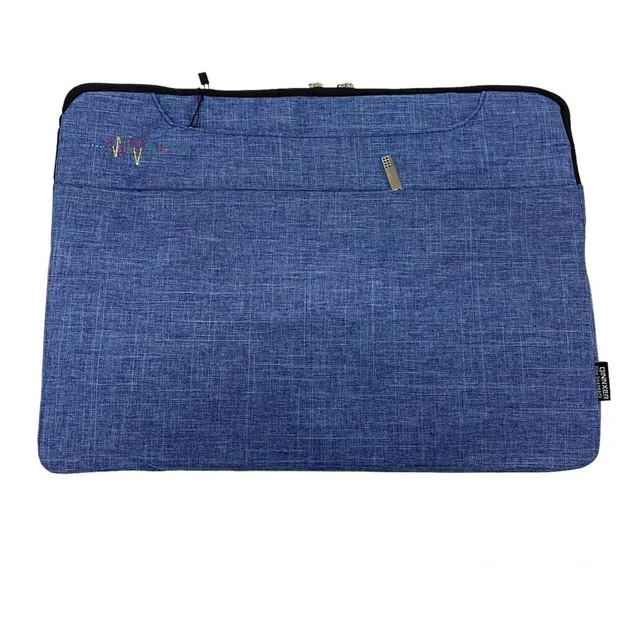 Maletín para laptop MALAYIN Laptop Laptop Universal 16" color celeste con pantalla de 16"