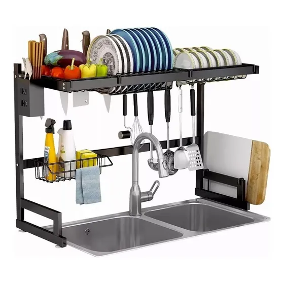 Escurridor De Platos 85cm Acero Inoxidable Excelente Calidad