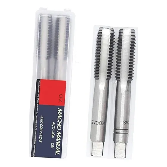 Kit Macho Manual Aço Liga Mf12 X 1.25