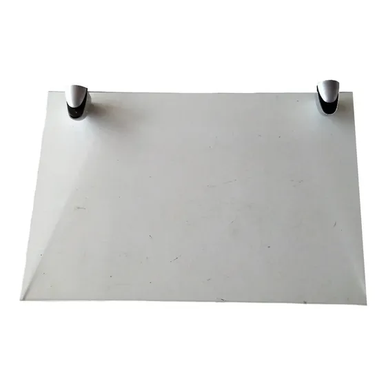 Vidrios De 48 X 33 Con Aplique Para Repisas Exhibidoras 5 Mm
