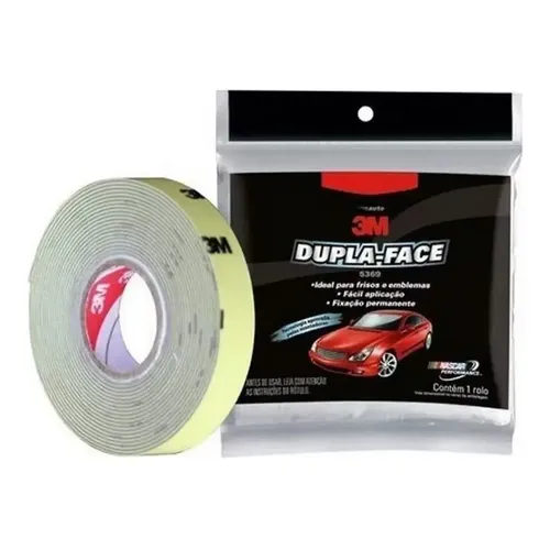 Fita Dupla Face 3m Automotiva De Espuma 5369 6mm X 20m | MercadoLivre