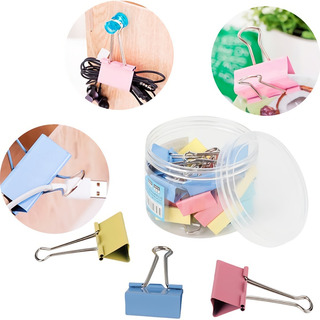 Pinza Sujeta Papeles Chico De Colores Surtidos 40 Piezas Pinza Sujeta Papeles Chico De Colores Surtidos 40 Piezas