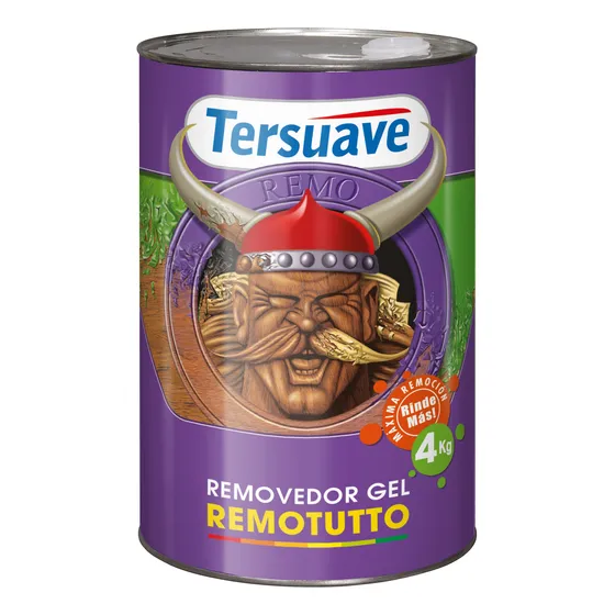 Remotutto Quitapintura En Gel 4kg - Tersuave