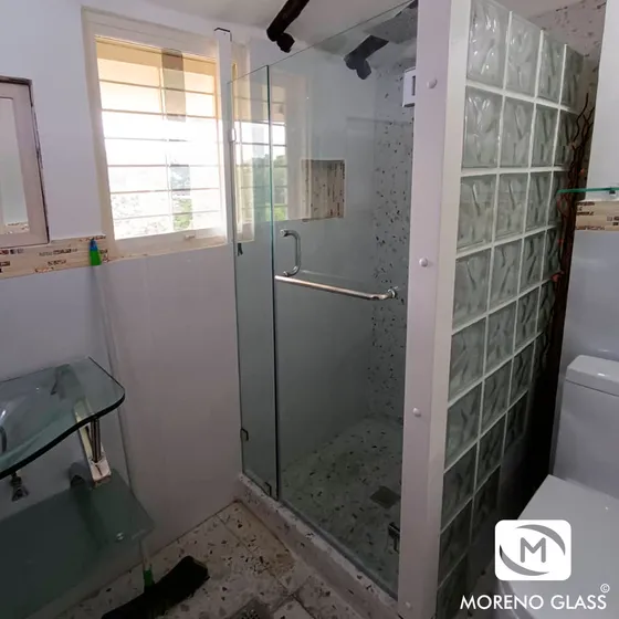 Puertas De Baño - 8mm Batiente