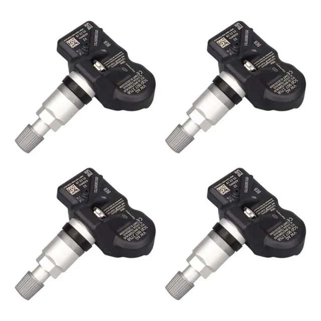 Kit 4 Sensores Tpms Pressao Pneus Tiguan Amarok Touareg Golf