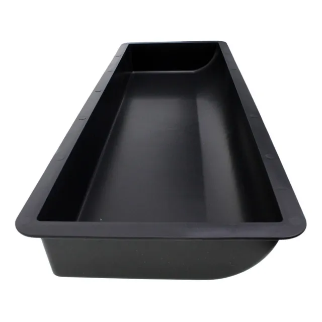 Kit 10 Formas Plásticas Para Meio Fio Guia De Rua 80x25x8