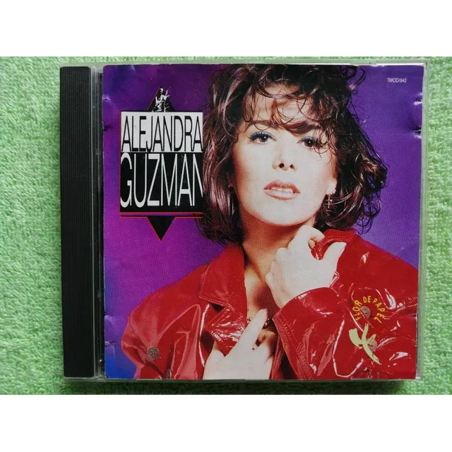 Eam Cd Alejandra Guzman Flor De Papel 1991 Su Cuarto Album