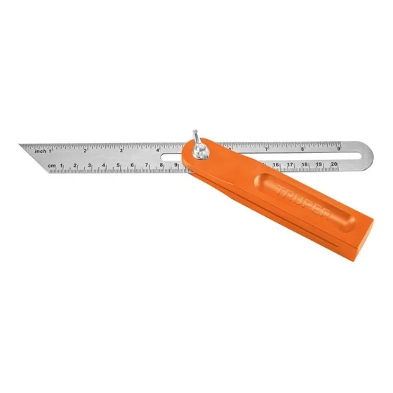 Falsa Escuadra Acero Mango Plastico 8 Pulgadas Truper 14382