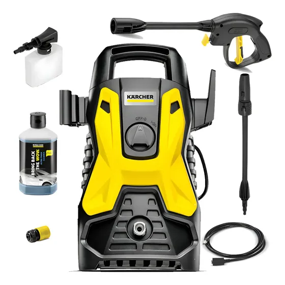 Hidrolavadora Karcher Portatil Car Kit + Jabon Espuma Activa Amarillo 50 Hz\u002F60 Hz | Cuotas sin interés