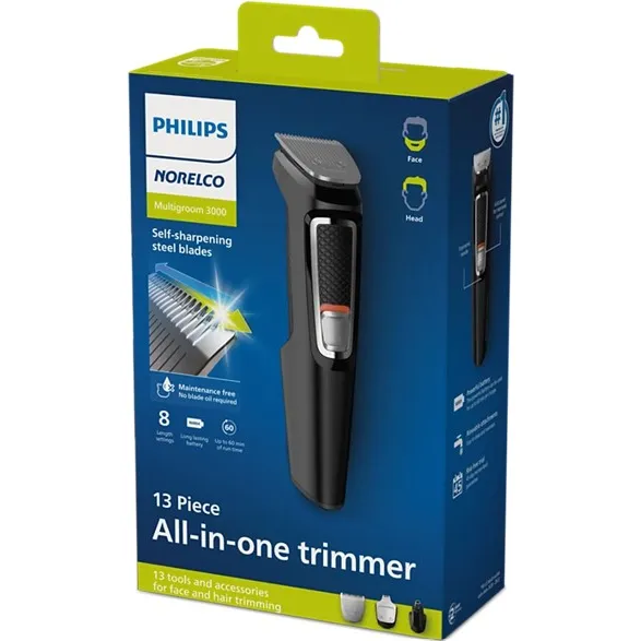 Philips Cortadora Multiusos Norelco Mg3740/40 13 Piezas