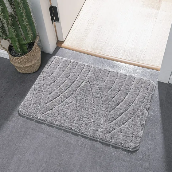 Merionn Alfombra Baño Gruesa Suave Absorbente Antideslizante