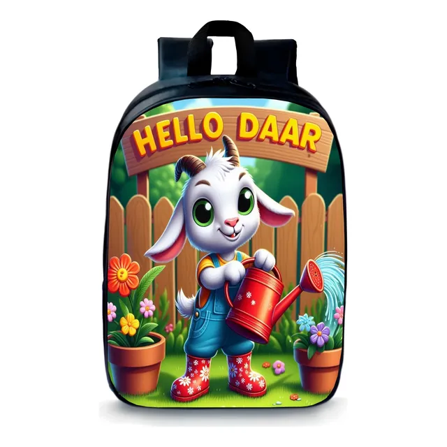Mochila Pré Escola Creche Pequena Infantil Cabrinha Fofa